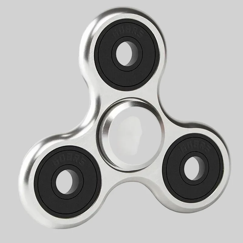 Powerful Triangle Aluminum Alloy Fidget Spinner for Adults_5