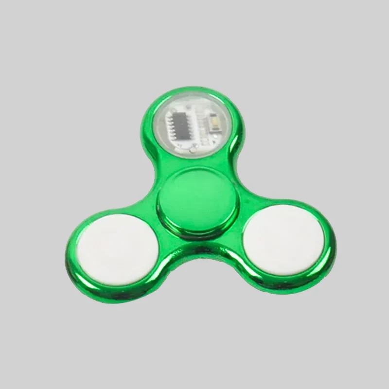 Creative LED Light Luminous Fidget Spinner for Kids_5