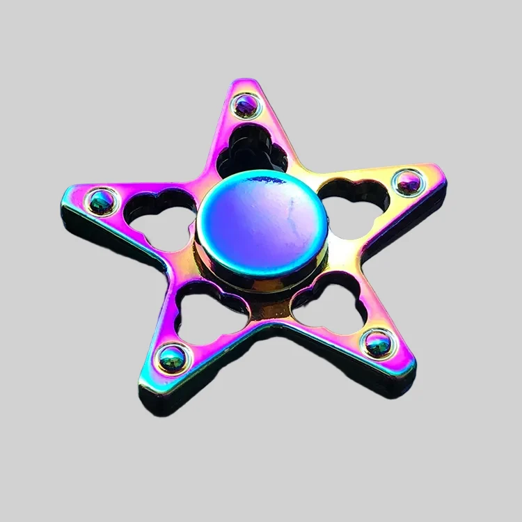 Rainbow Fidget Metal Spinners - Stress Relief Fidget Toys for Adults_25