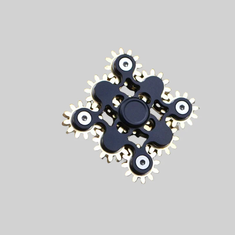 Amazing Metal Ninetooth Fingertip Spinner for Stress Relief_3