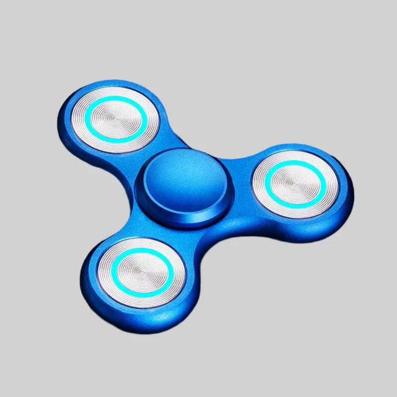 New Luminous Metal Fidget Spinner - Decompression adult desk toy_8