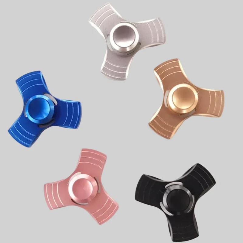 Aluminum Alloy Hand Spinner - All Metal Stress Reliever Toys Gifts_2