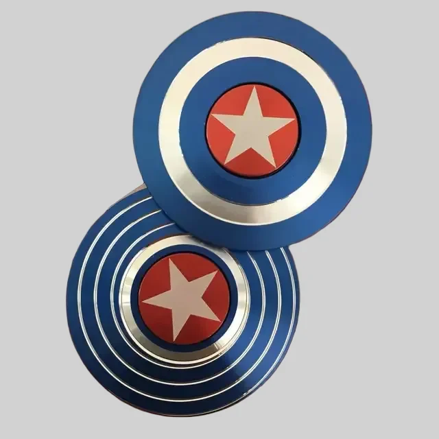 Metal Fidget Spinner for Anti-Stress - Superhero Style with Fast Bearing_19