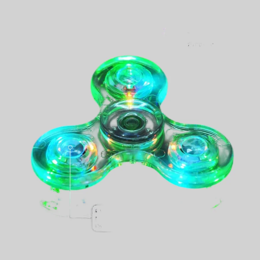 LED Light Up Fidget Spinner - The Perfect Toy for Everyone_2