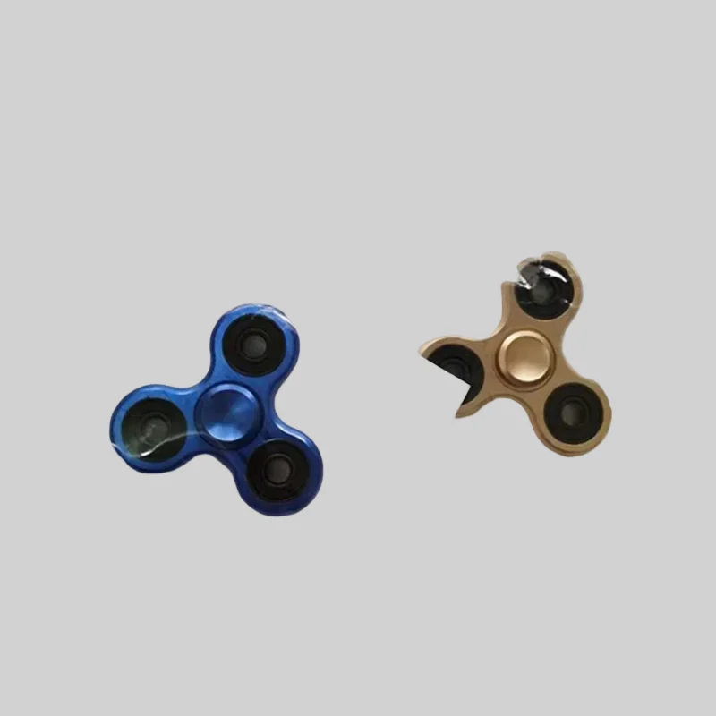 70mm Triangle Aluminum Alloy Metal Spinner - DecompressionToy for Kids and Adults_6