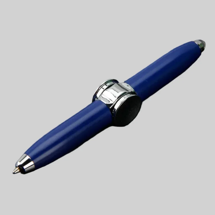 Multifunctional Metal Gyro Pen - Decompression Toy and LED Ballpoint Gift_12