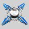 Premium Ninja Metal Fidget Spinner for Adults - Ideal Stress-Relief Gift