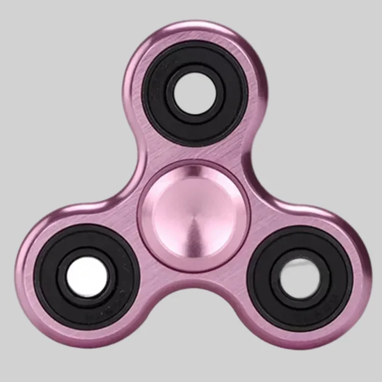 70mm Triangle Aluminum Alloy Metal Spinner - DecompressionToy for Kids and Adults_12