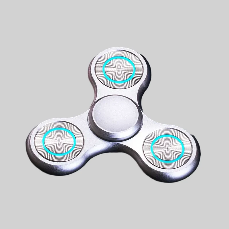 New Luminous Metal Fidget Spinner - Ideal Adult Desk Decompression Toy_10