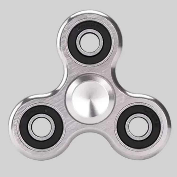 70mm Triangle Aluminum Alloy Metal Spinner - DecompressionToy for Kids and Adults_9