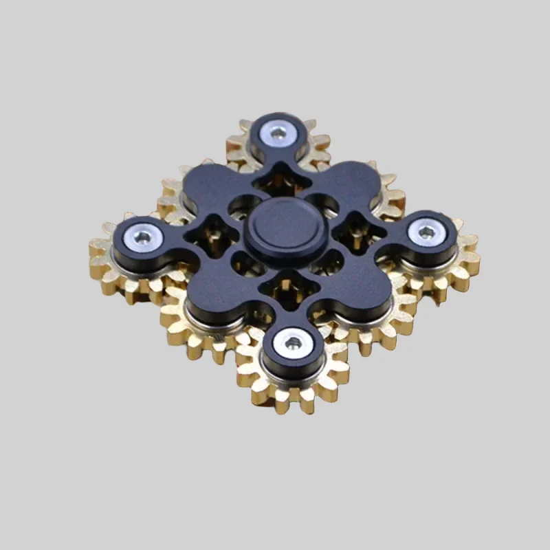 Amazing Metal Ninetooth Fingertip Spinner for Stress Relief_5