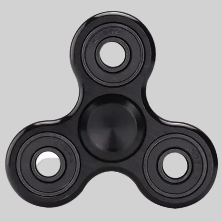 70mm Triangle Aluminum Alloy Metal Spinner - DecompressionToy for Kids and Adults_8