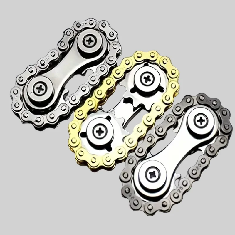 Premium Metal Sprockets Fidget Spinner - Ideal for Adults and Kids_1