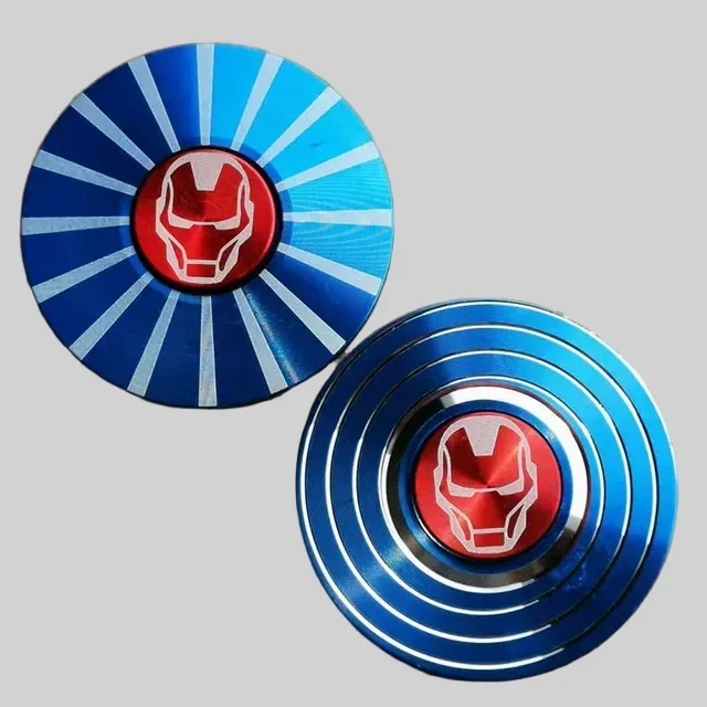 Metal Fidget Spinner for Anti-Stress - Superhero Style with Fast Bearing_14