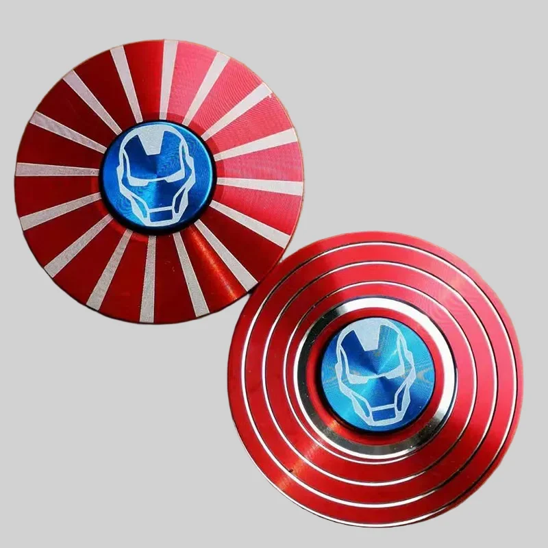 Metal Fidget Spinner for Anti-Stress - Superhero Style with Fast Bearing_5