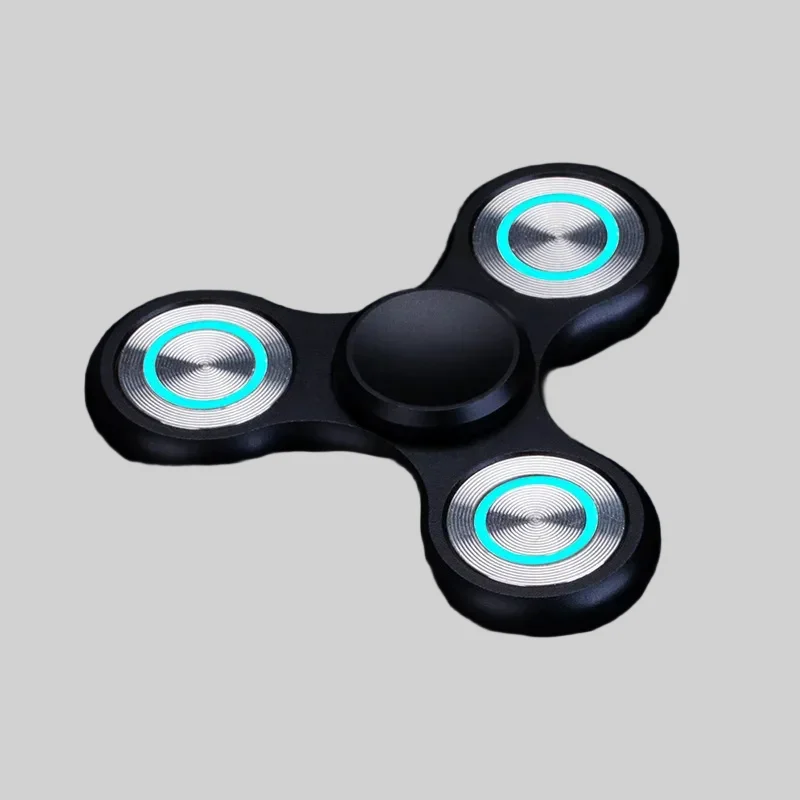 New Luminous Metal Fidget Spinner - Ideal Adult Desk Decompression Toy_9