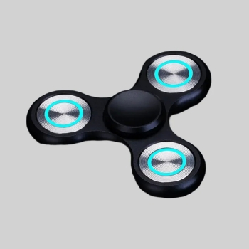 New Luminous Metal Fidget Spinner - Ideal Adult Desk Decompression Toy