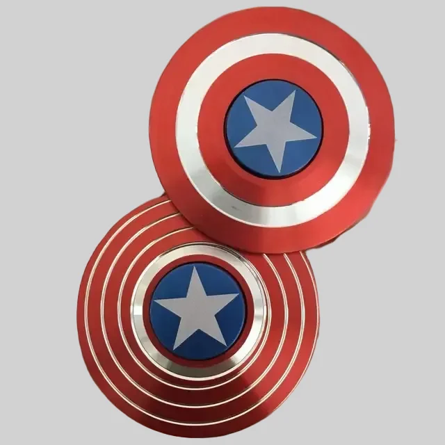 Metal Fidget Spinner for Anti-Stress - Superhero Style with Fast Bearing_21