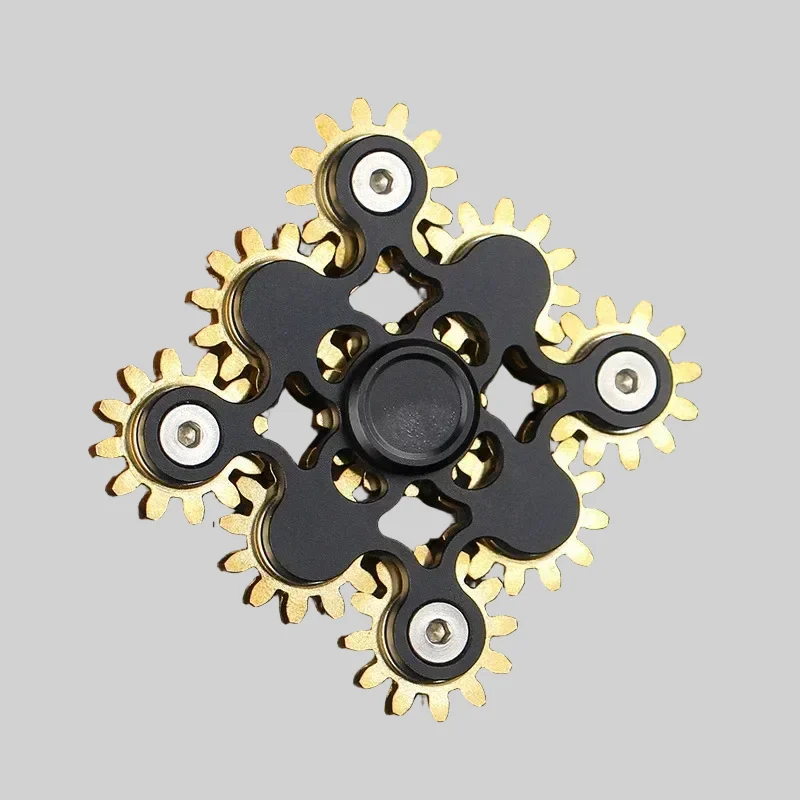 New Metal Gear Linkage Fidget Spinner - The Ultimate Adult Gift_3