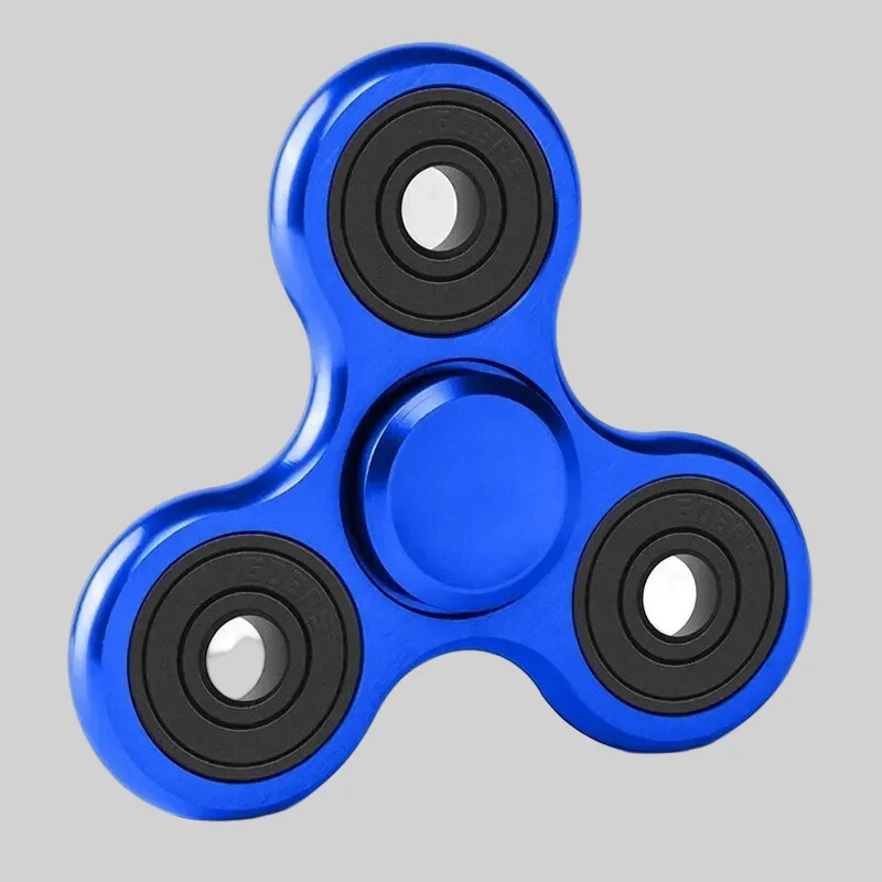 Powerful Triangle Aluminum Alloy Fidget Spinner for Adults_4