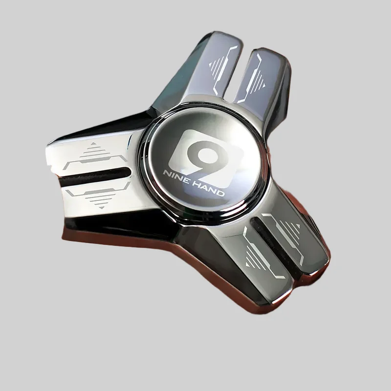 Stainless Steel Metal Hand Spinner - Anti-Anxiety Toy for All Ages_7