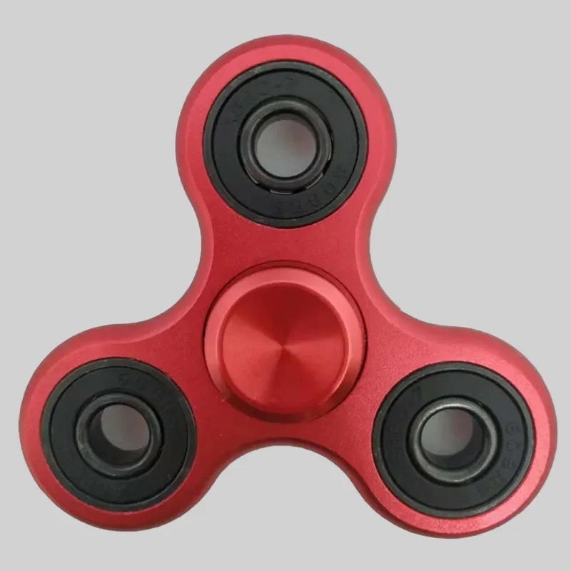 70mm Triangle Aluminum Alloy Metal Spinner - DecompressionToy for Kids and Adults_5