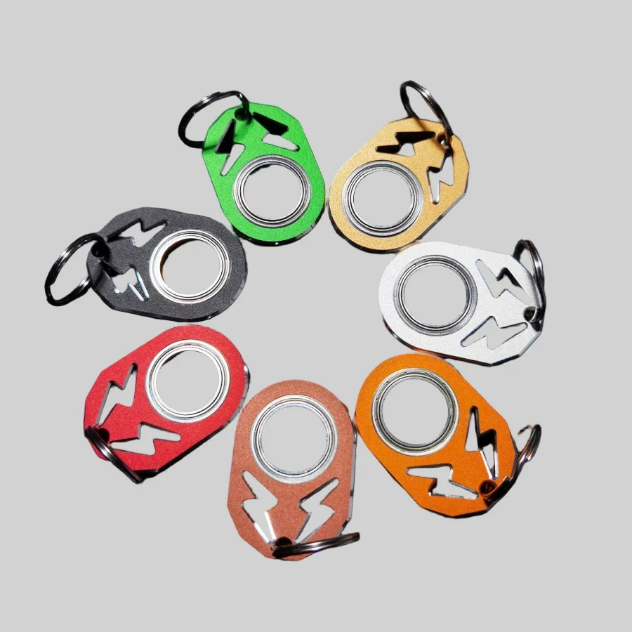 Innovative Metal Fidget Toy Keychain for Stress Relief and Party Gifting_3