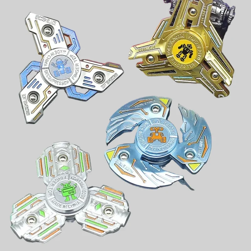 Colorful Transforming Fidget Spinner - Stress Relief Toy for Adults_2