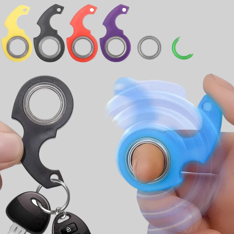 Amazing Spinner Stress Toy Keychain - Relief from Anxiety and Boredom_3