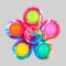 Funny Tie Dye Fidget Spinner for Kids - Stress Relief & Party Favor