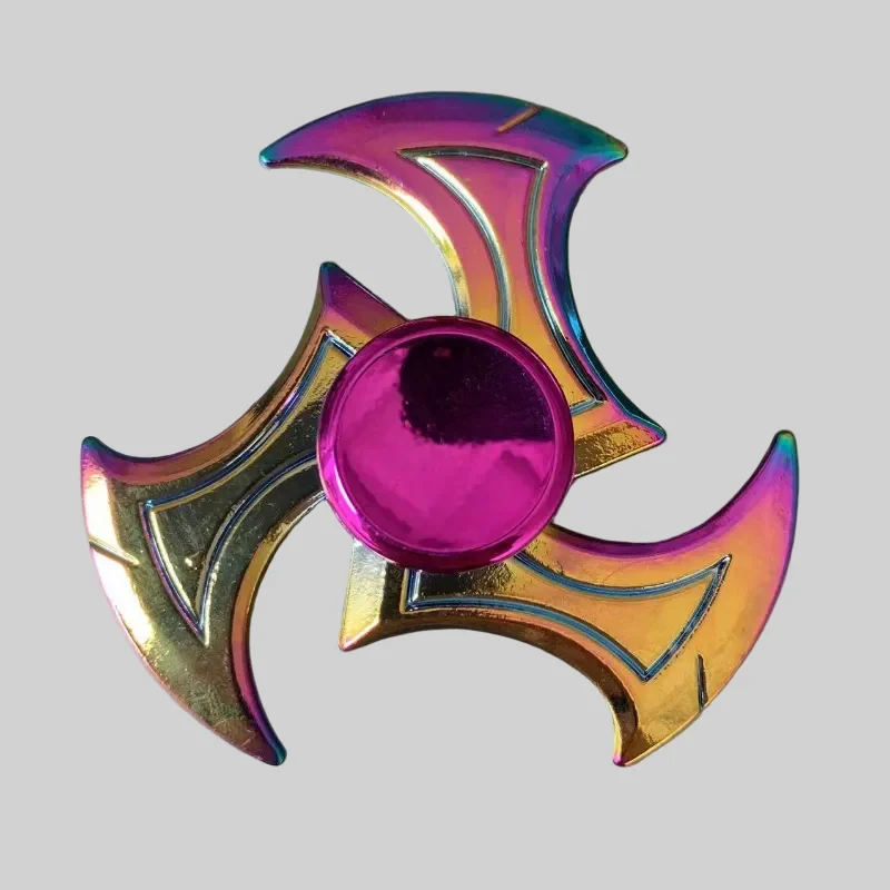 Wholesale New 28-Style Colorful Metal Fidget Spinner for Adults_4