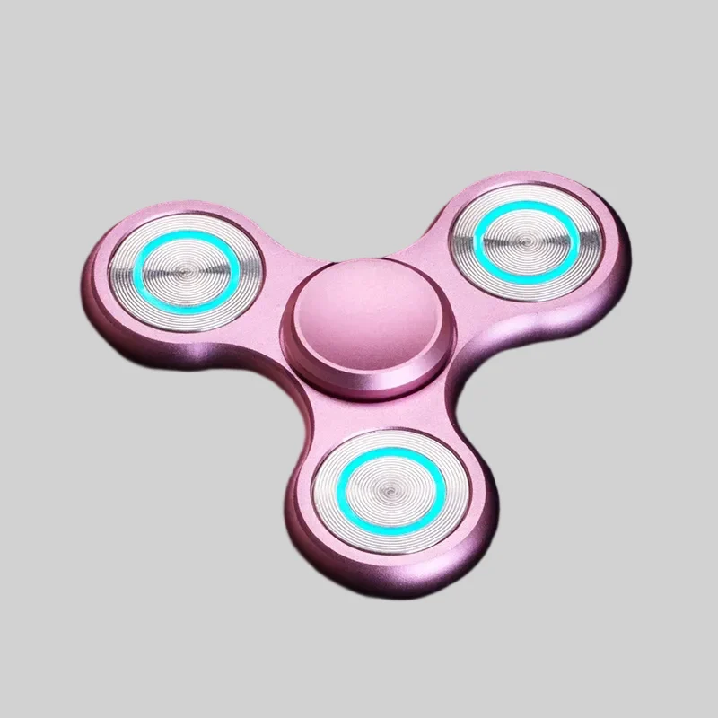 New Luminous Metal Fidget Spinner - Decompression adult desk toy_7