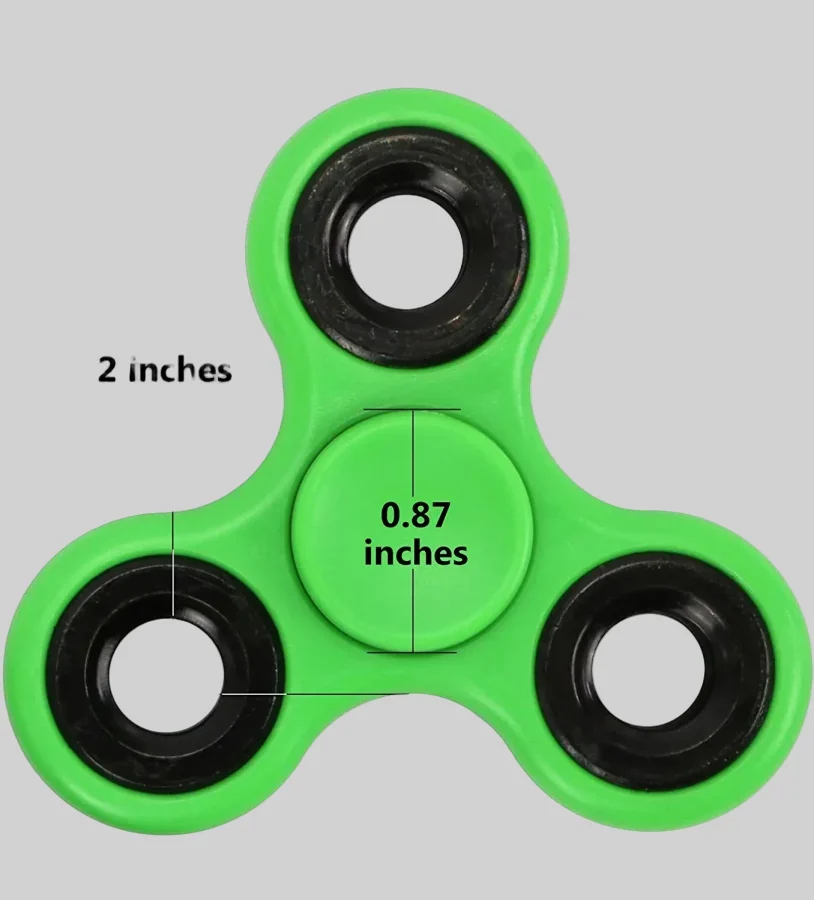 High Quality ZIRI ABS Fidget Spinner for All Ages - Stress Relief Toy_3