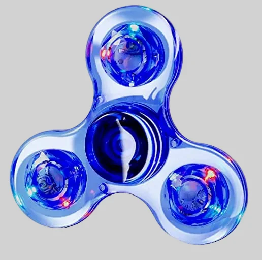 LED Light Up Fidget Spinner - An Ideal Toy for Stress Relief and Parties_14