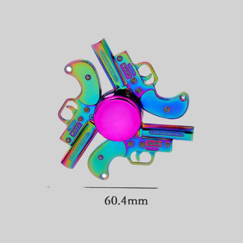 Innovative Rainbow Metal Fingertip Gyro for Adults - Decompression Toy_19