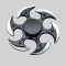 Premium Ninja Metal Fidget Spinner for Adults - Ideal Stress-Relief Gift