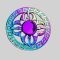 Rainbow Color Metal Finger Spinner for Stress Relief and Creativity