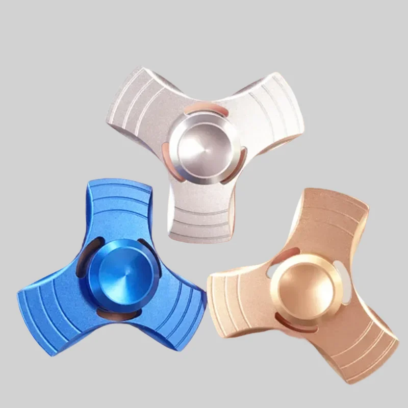 Aluminum Alloy Hand Spinner - All Metal Stress Reliever Toys Gifts_3