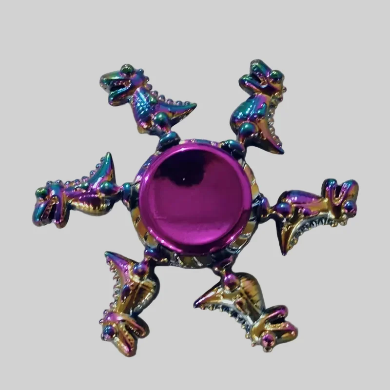 High-Quality 1 Piece Alloy Finger Spinner - Adult Office Decompression Toy_6