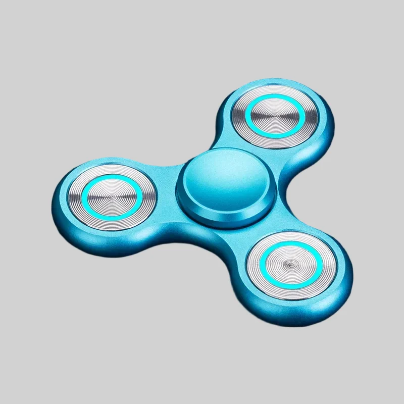 New Luminous Metal Fidget Spinner - Ideal Adult Desk Decompression Toy_6