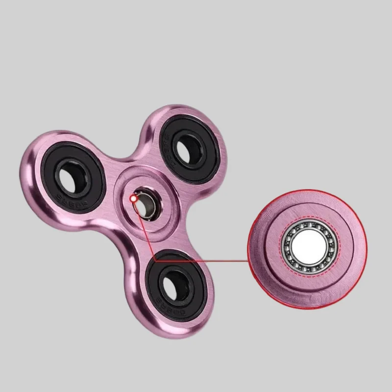 New Alloy Metal Fidget Finger Spinners - Stress Relief Toys for All Ages_5