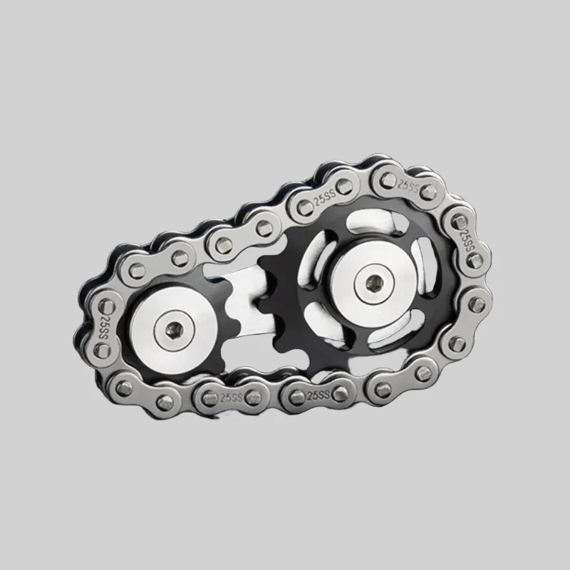 Awesome Metal Bike Chains EDC Fidget Spinners for All Ages_7