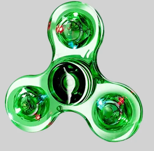 LED Light Up Fidget Spinner - An Ideal Toy for Stress Relief and Parties_11