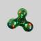 LED Finger Spinner Toys with Transparent Crystal and Colourful Lights