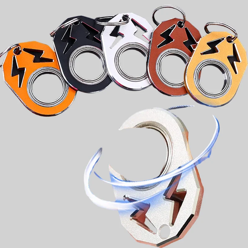 Innovative Metal Fidget Toy Keychain for Stress Relief and Party Gifting_1